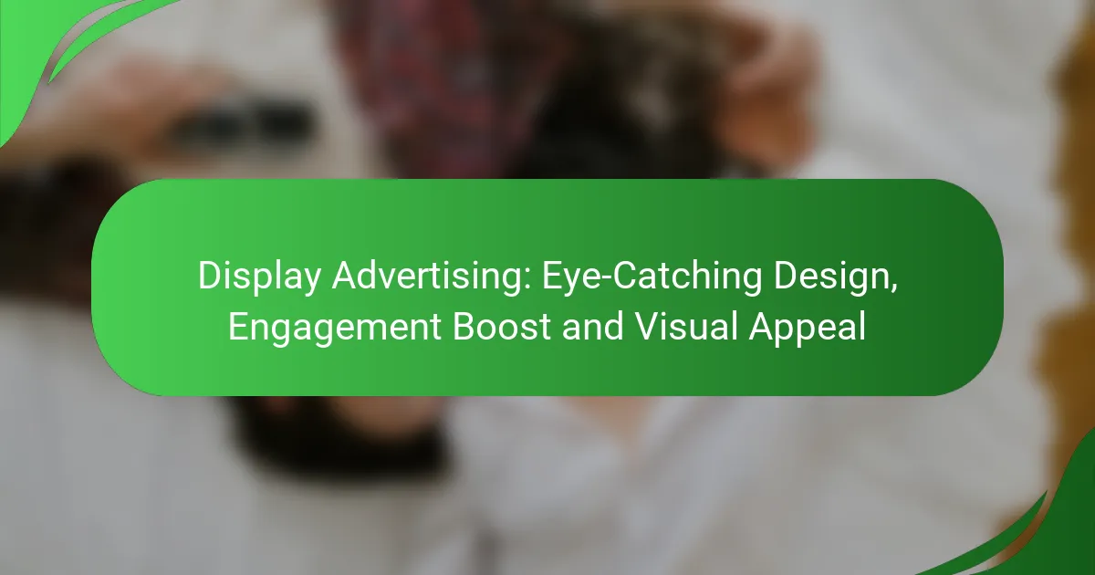Display Advertising: Eye-Catching Design, Engagement Boost and Visual Appeal